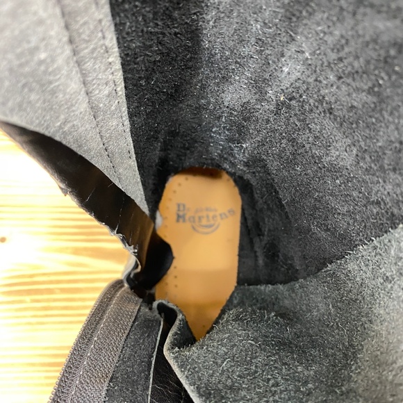 Dr. Marten 14 Eyelet Mid Calf Leather Boot Sz 8 - Picture 13 of 15